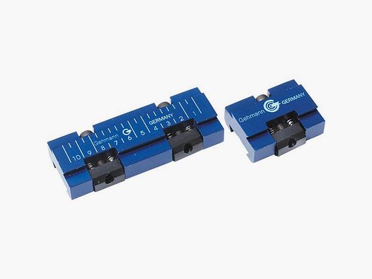Gehmann Alu-Visierlinienerhöhung 7,5mm blau