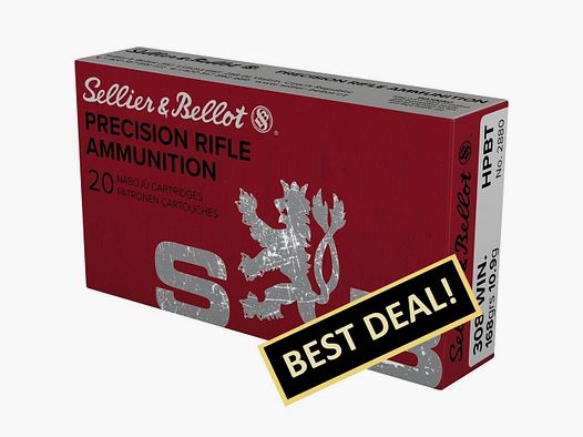 Sellier & Bellot .308 Win. OTM HPBT 10.9g/168grs.