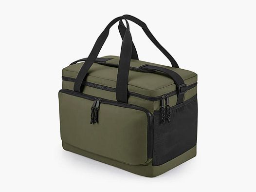 Bolsa de hombro refrigerada grande reciclada oliva