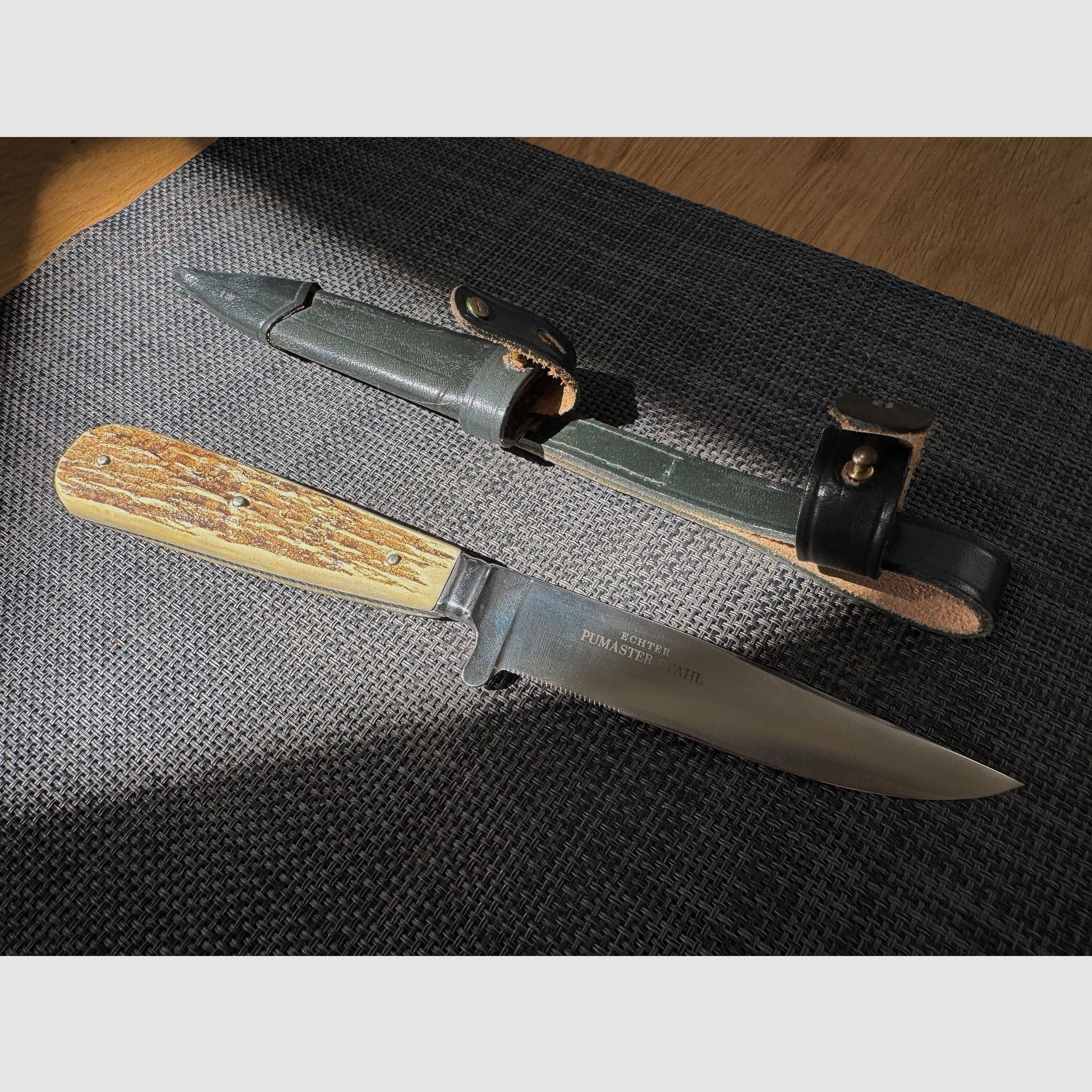 Puma Solingen Jagtmesser etwa 70/80er, wie Neuwertig 