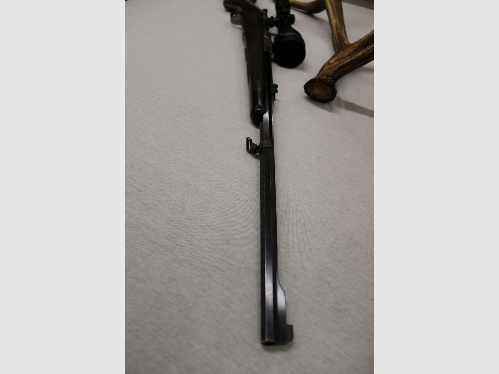 Mauser DWM luxury bolt-action rifle 9.3 x 62 boar rifle with engraving rarity Kahles 8 x 56 LP, image 9 of 16