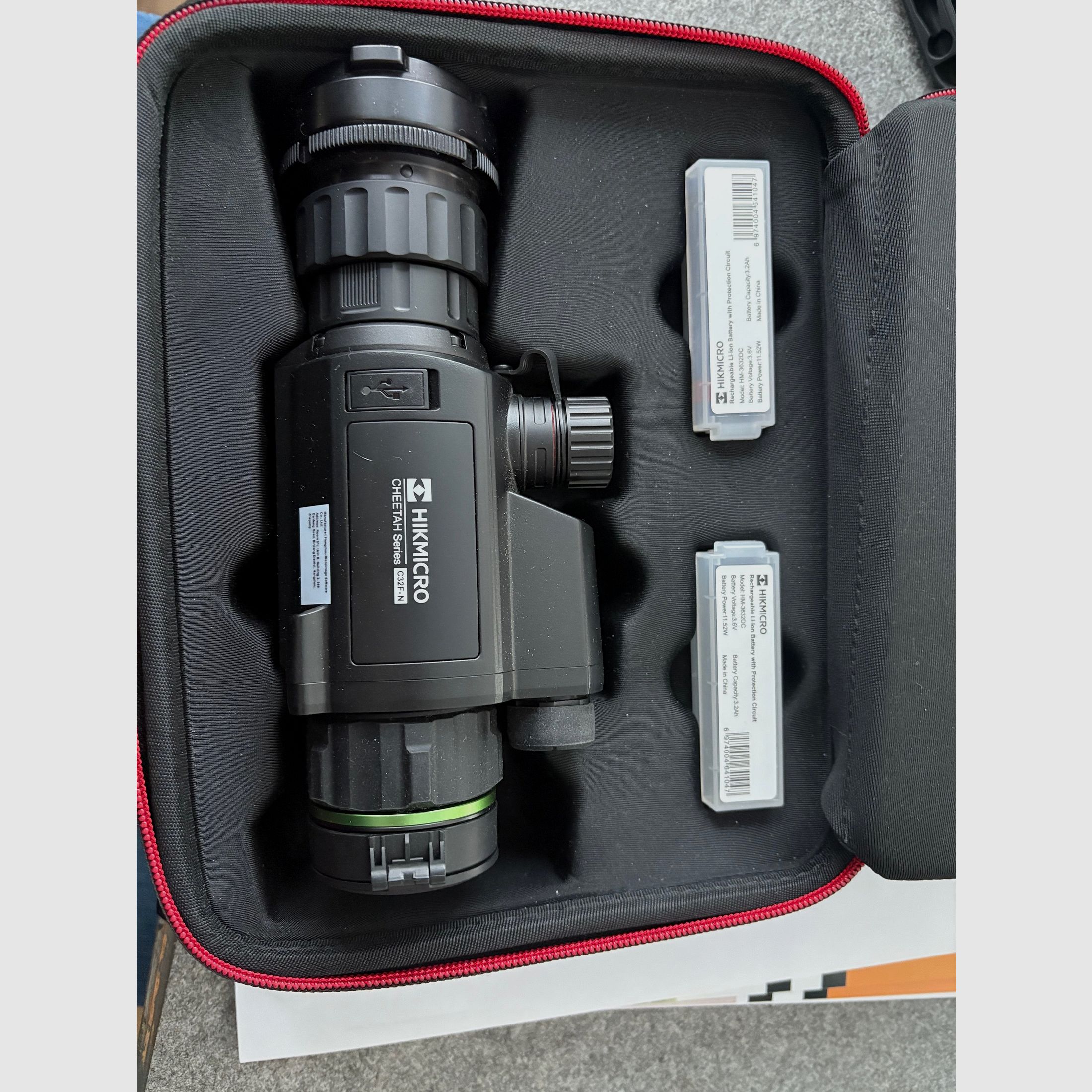 Zeiss V6 2-12x50, mit Schiene, Leuchtabsehen 60
