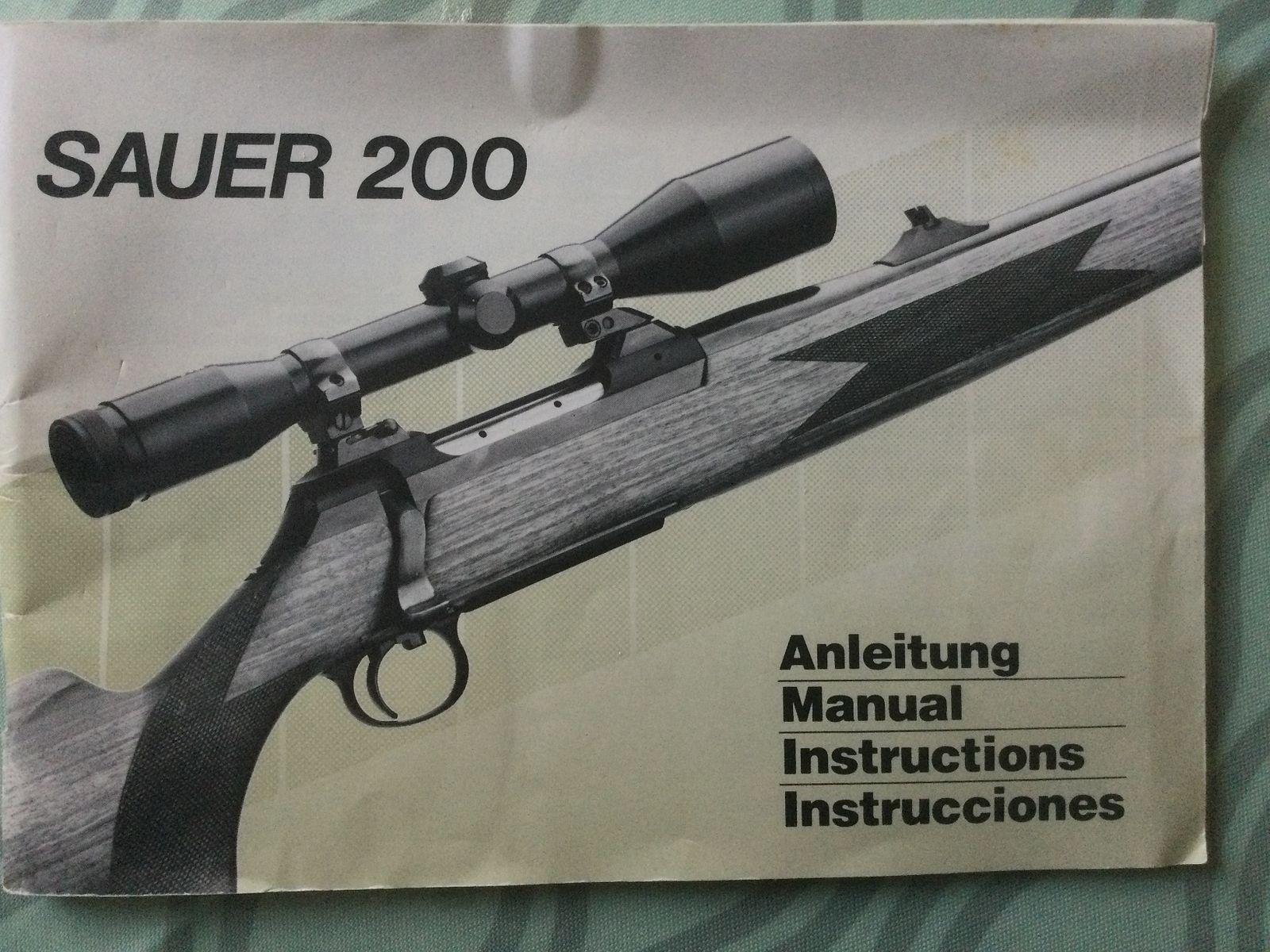 Sauer 200 Manual