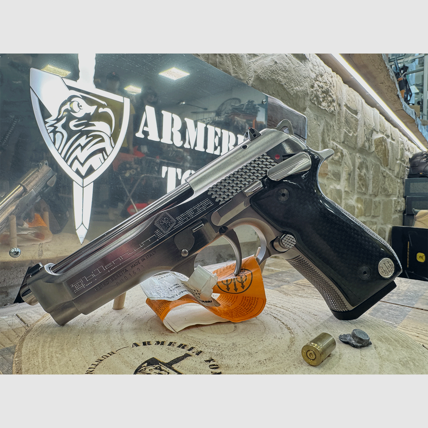 NUOVA – PISTOLA – BERETTA MOD. BILLENNIUM SERIE LIMITATA cal. 9×21, immagine 1 di 9
