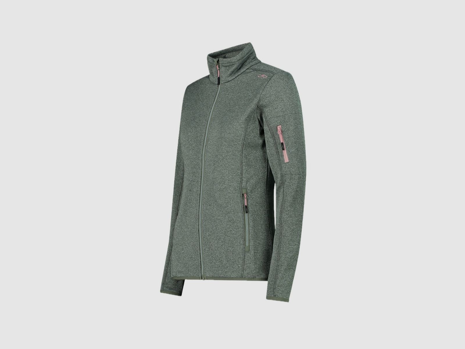 CMP Damen Knit-Tech-Fleece mit Inner Layer aus Mesh Mint