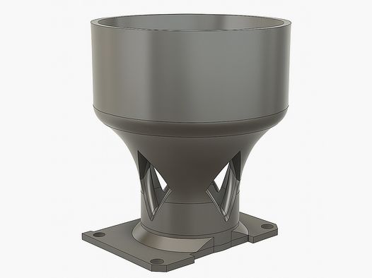 HT-X3005 / HT-X3006 Supporto per cronometro - JADS Waldkauz silenziatore (Ø 54,6 mm)