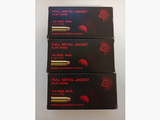 44 Rem Magnum Geco Munition