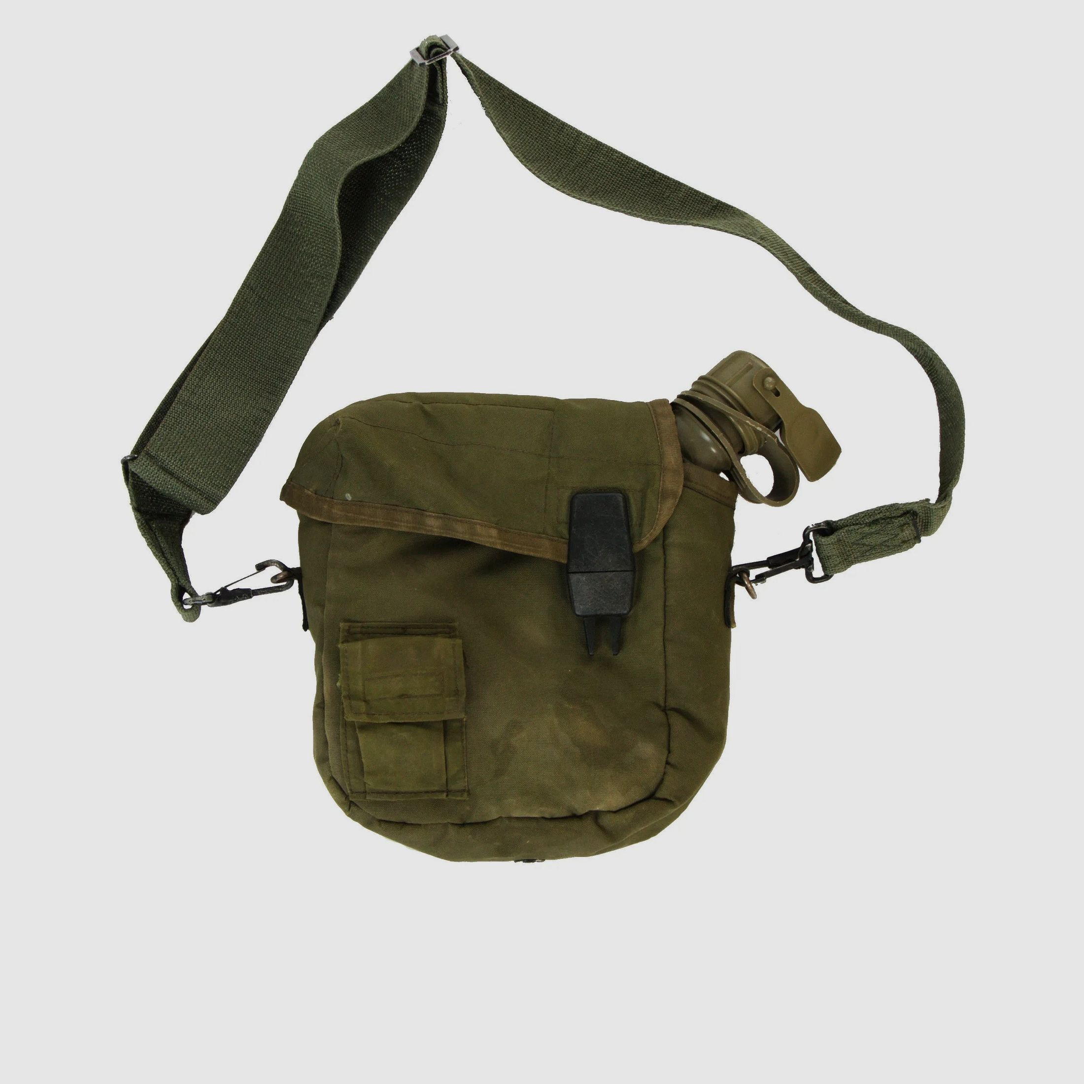 US Feldflasche mit Hülle gebraucht