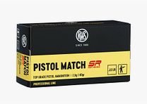 RWS .22 lr Pistol Match SR 40grs / 2,6g