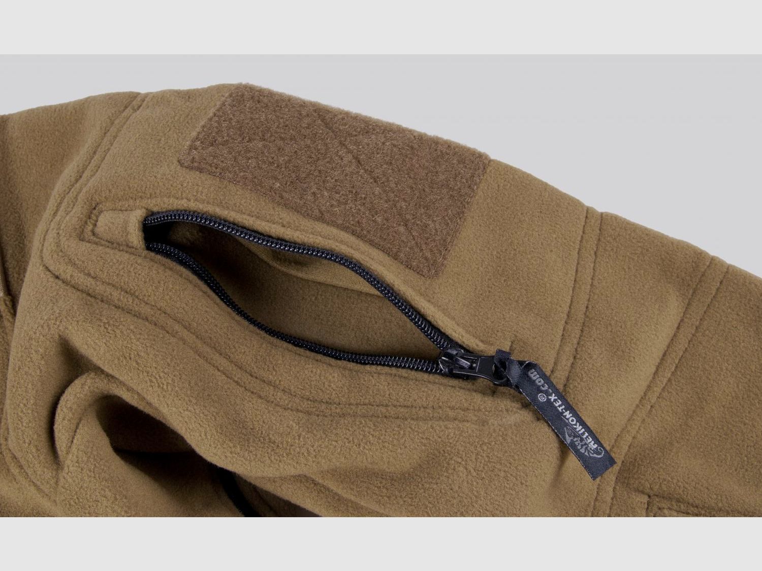 HELIKON-TEX LIBERTY FLEECE JACKE SCHWARZ