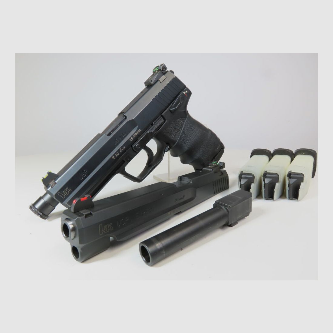Heckler & Koch USP incl. Wechselsystem + Wechsellauf