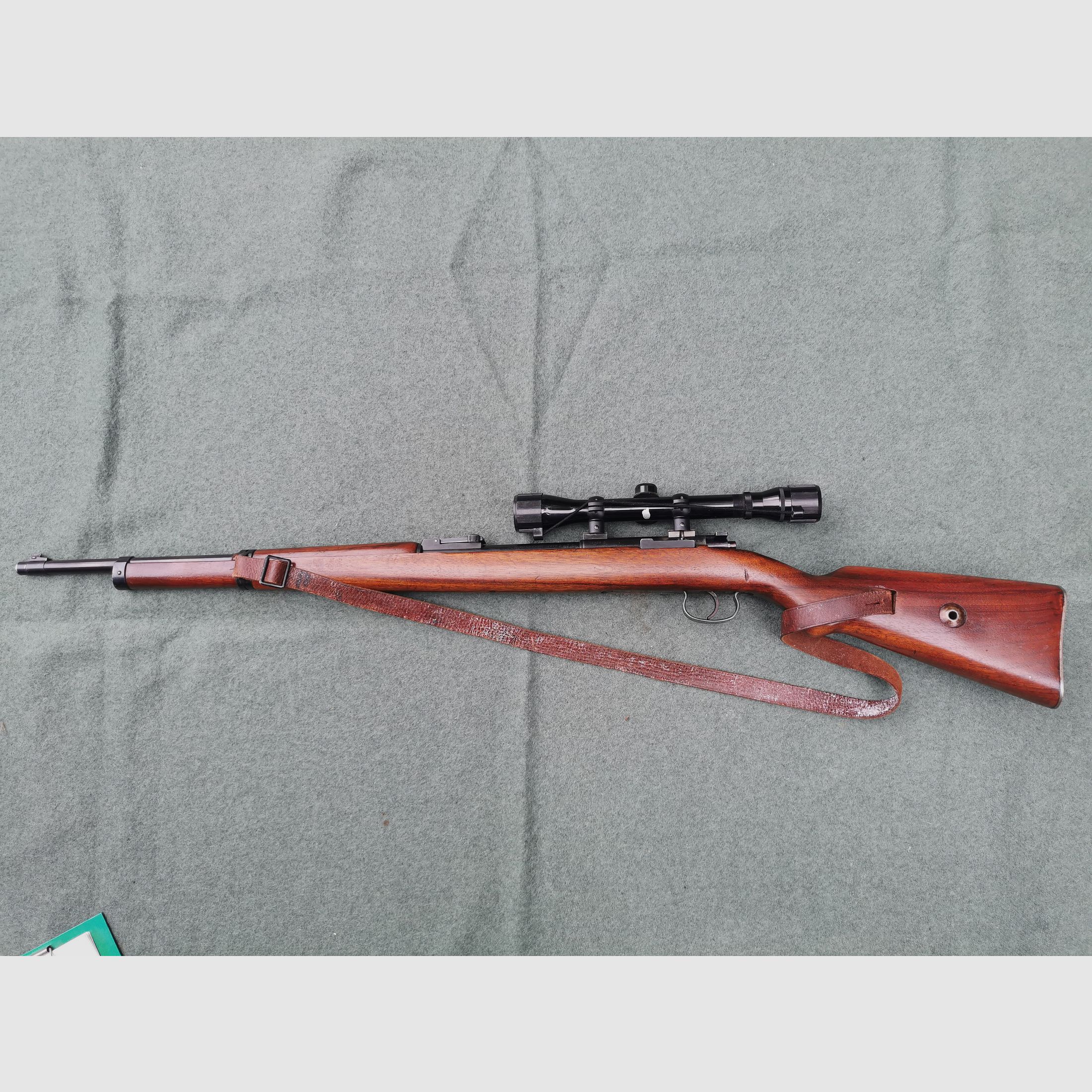 Einzellader Walther KK mit Hunter 4x33