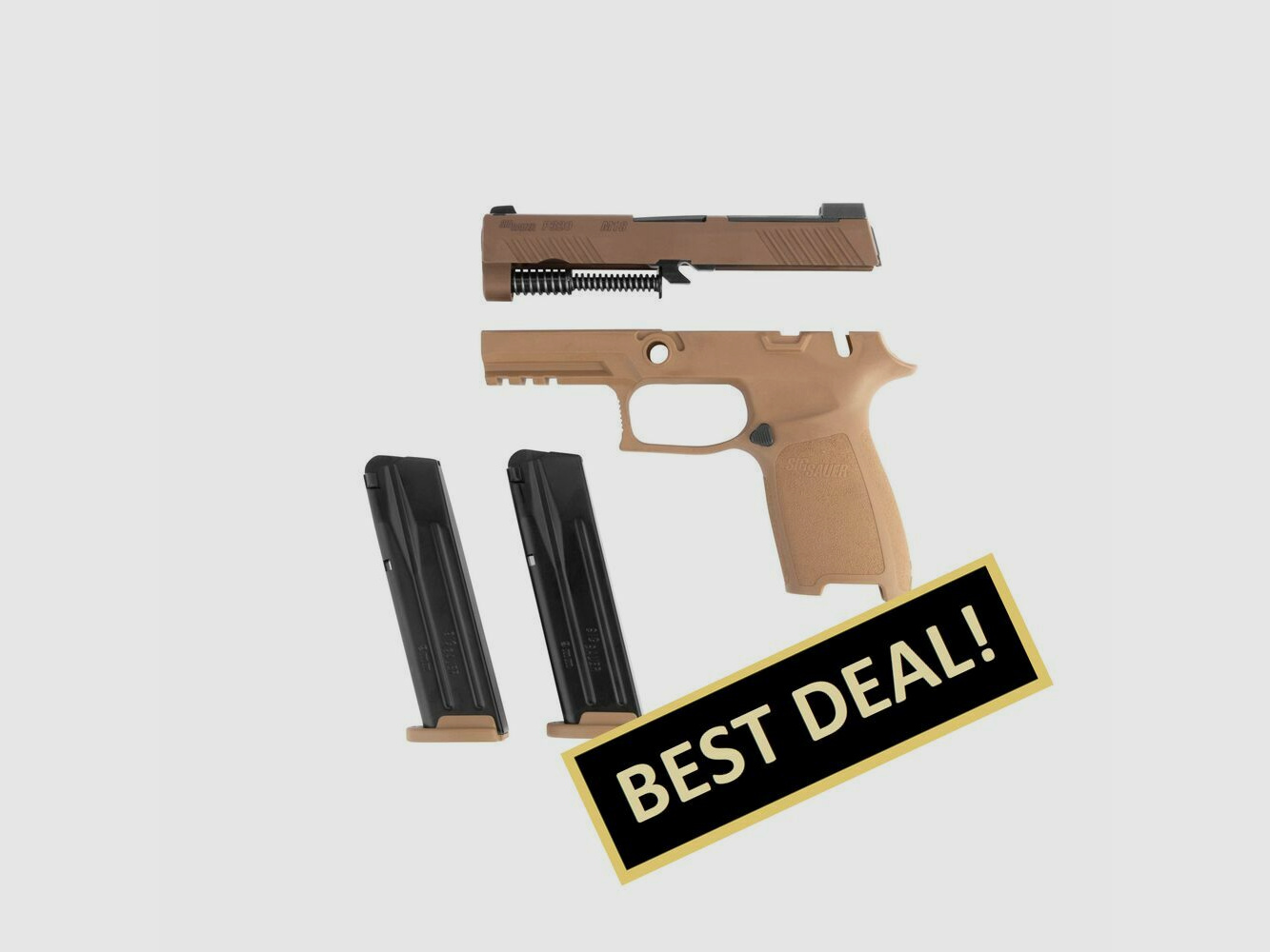 SIG Sauer SIG SAUER interchangeable system P320-M18 Coyote Tan 9 mm Luger