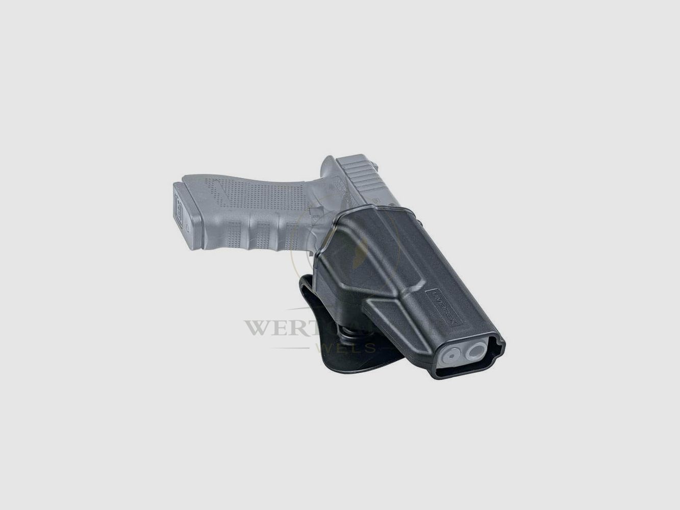 Duży holster paddle z polimeru dla Glock 17/19
