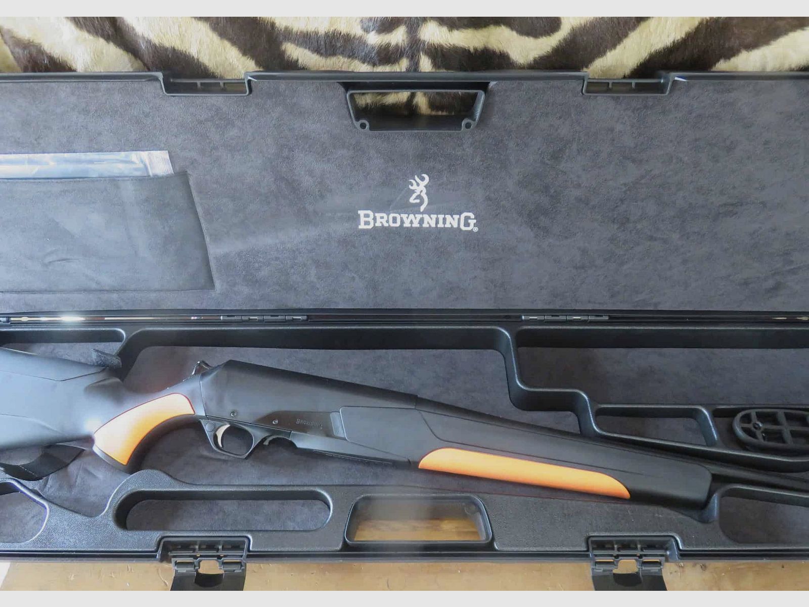BROWNING Maral 4X Linkshänder Compo Hunter Schwarz Orange Kal. 9,3×62 Lauf 53 cm gewinde, Bild 10 von 10