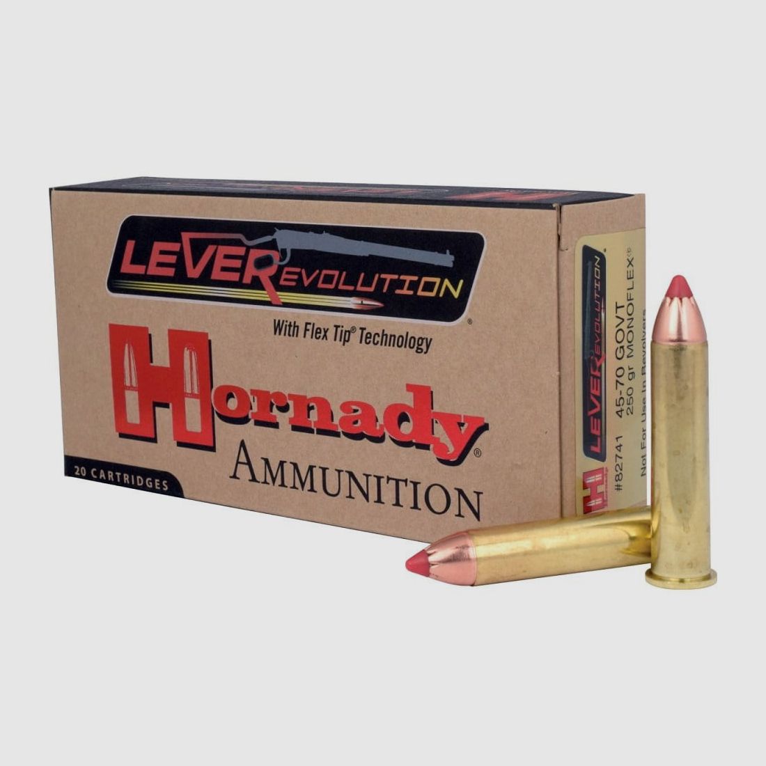 Hornady .45-70 Govt MonoFlex 250 gr. - 20 pz.