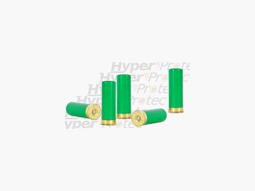 Patrone Kaliber 12/67 Gummigeschoss Chevrotine
