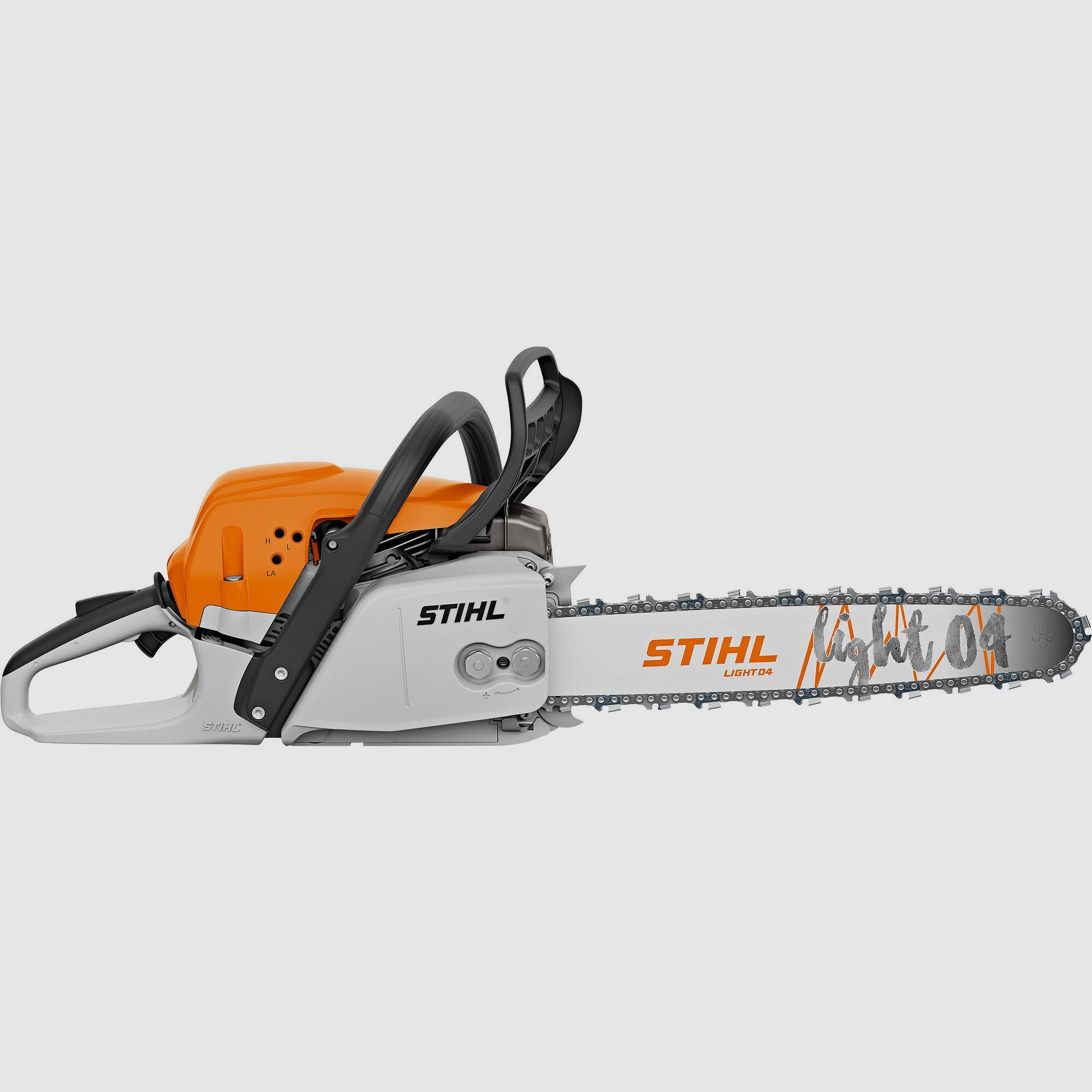 Stihl Motorsge MS 291 mit Fhrungsschiene Light 04