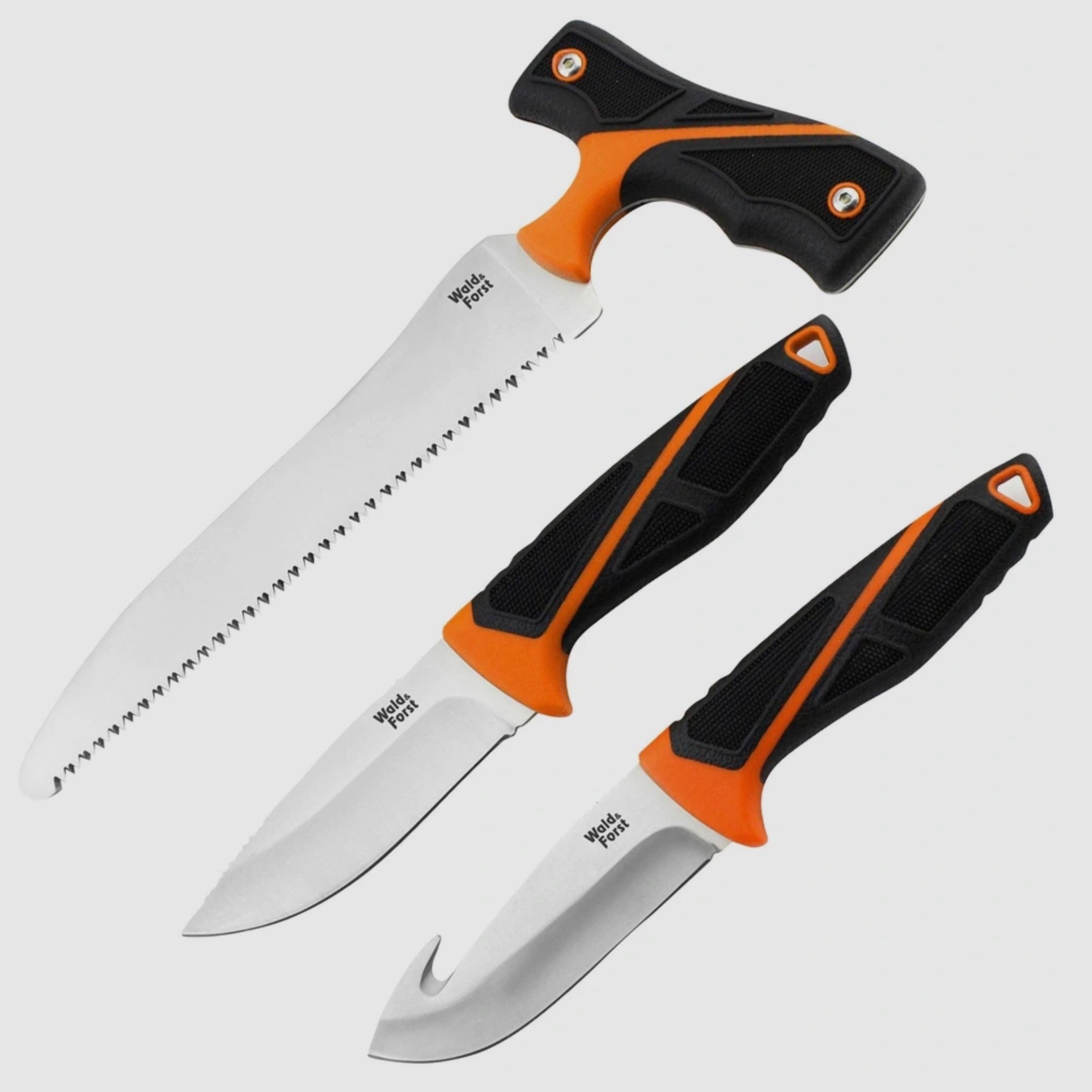 Wald und Forst Aufbrech- und Zerwirk Set 3 teilig 2008423