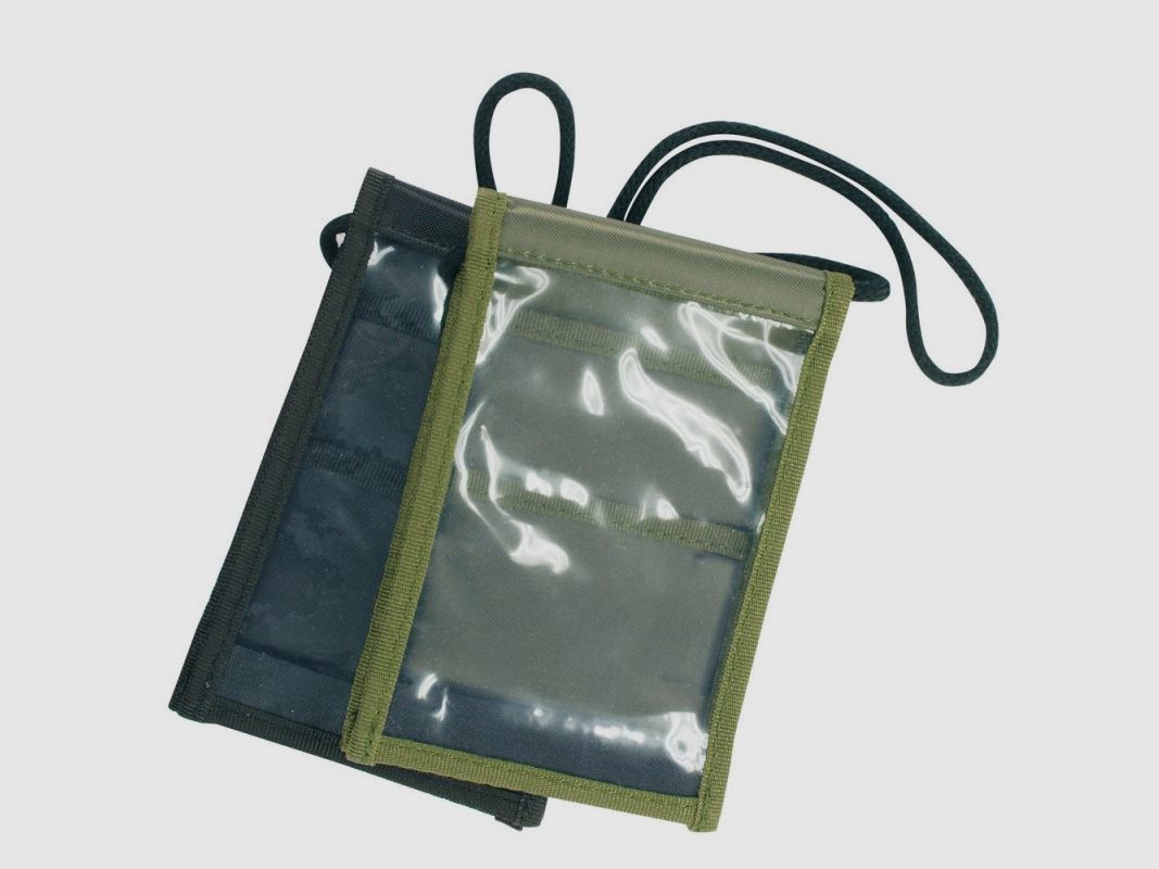 RADAR Nylon Documenten- en Badgehouder met Halskoord 4074-5101