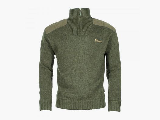 Pinewood Pinewood Sweater Hurricane dark green melange