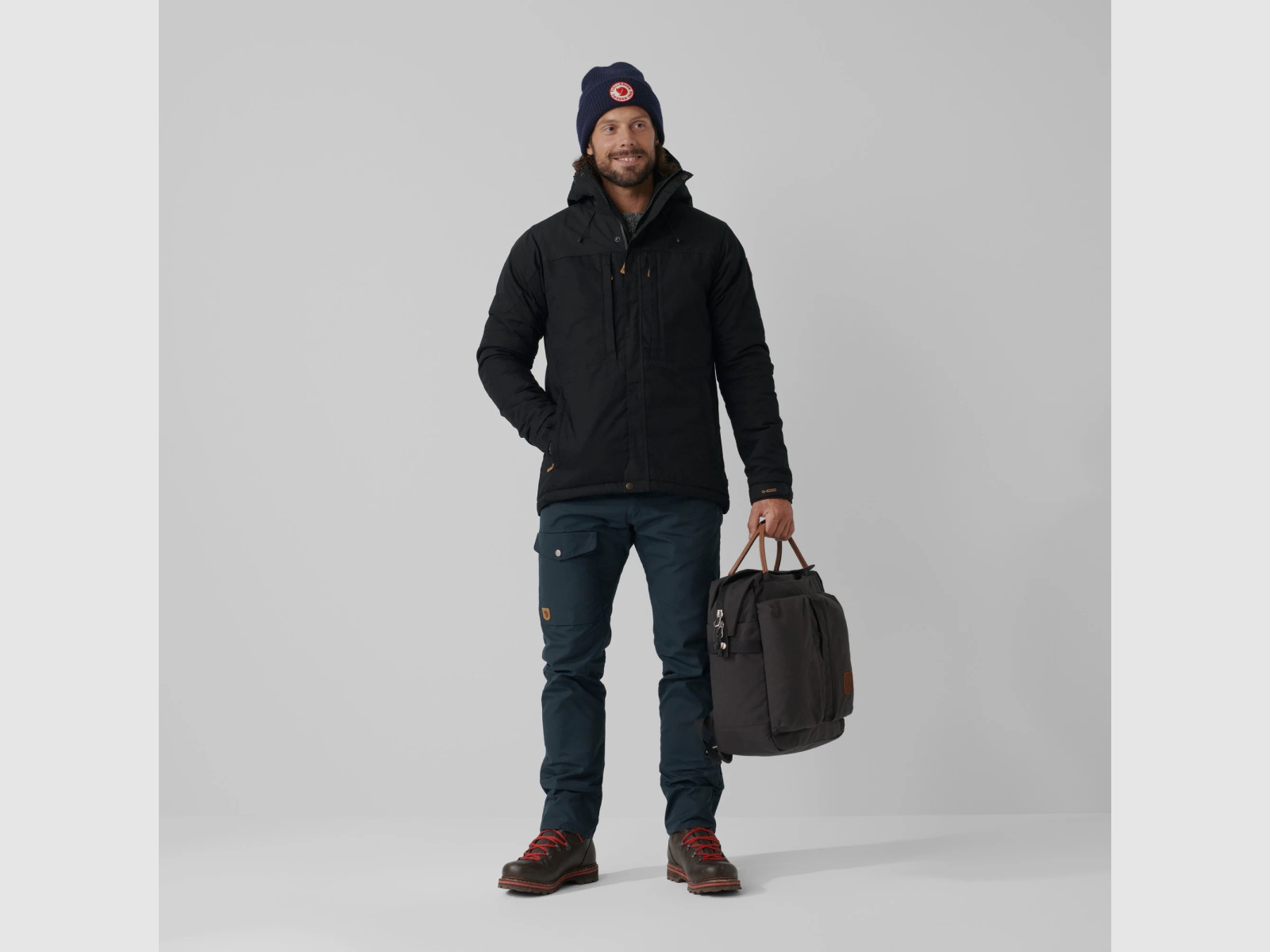 FJÄLLRÄVEN Skogsö Padded Jacket M Dark Grey