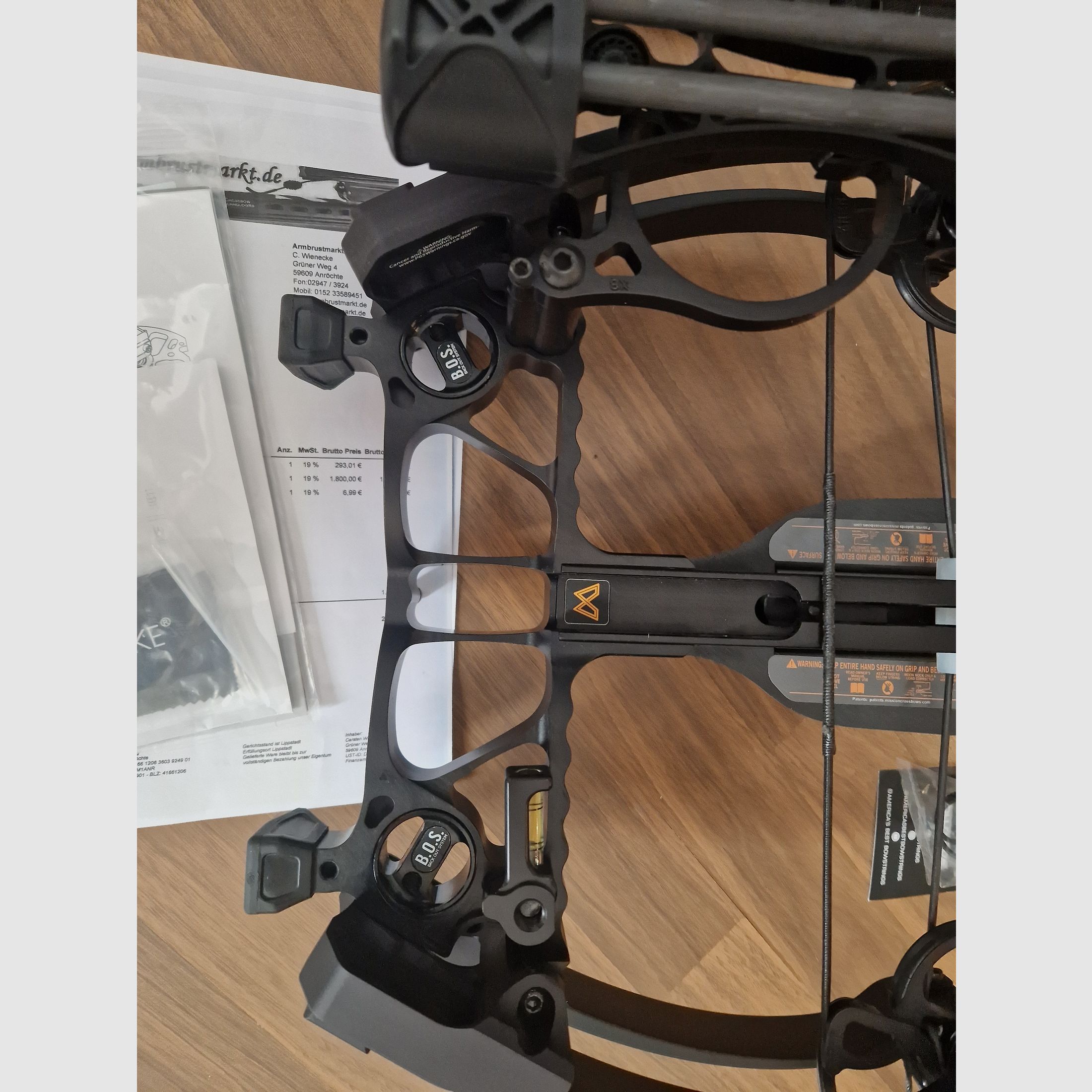 Mission Sub-1 XR Crossbow, Armbrust, Set
