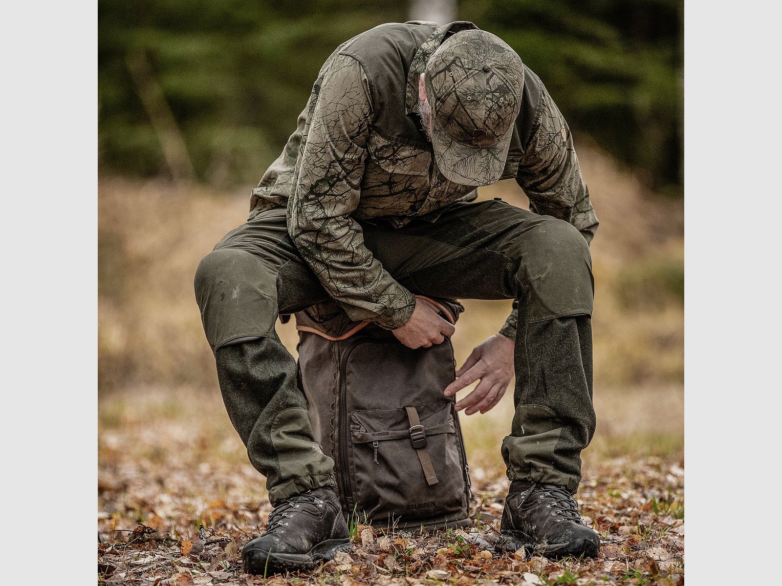 Fjällräven - Singi Stubben 27 Plecak Siedzący Dark Olive, zdjęcie 8 z 13