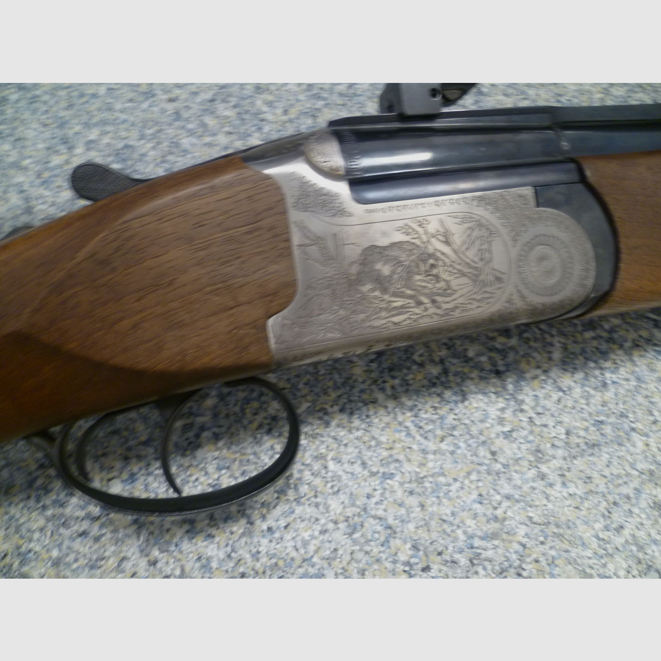 Break-action rifle Kettner Model 2000 12/70 & 7x65R