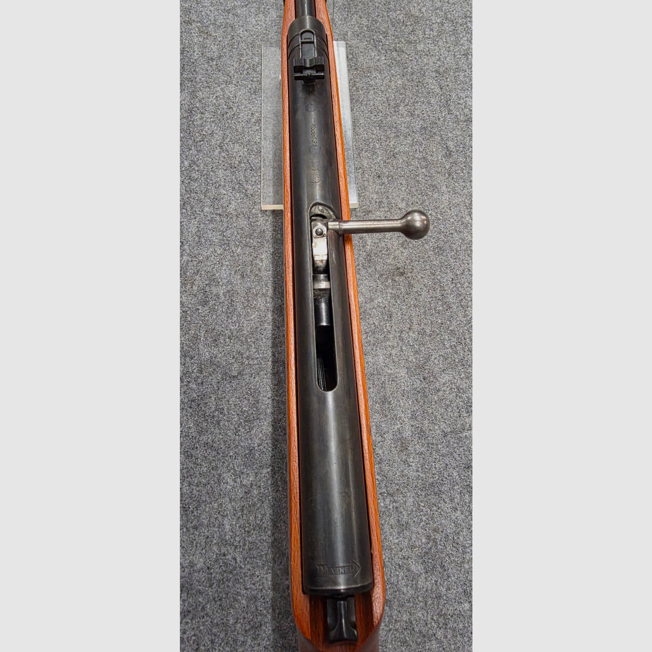 3.) Haenel Mod. 310 mit Feinabzug im schönen Zustand Durchlader kein 49a