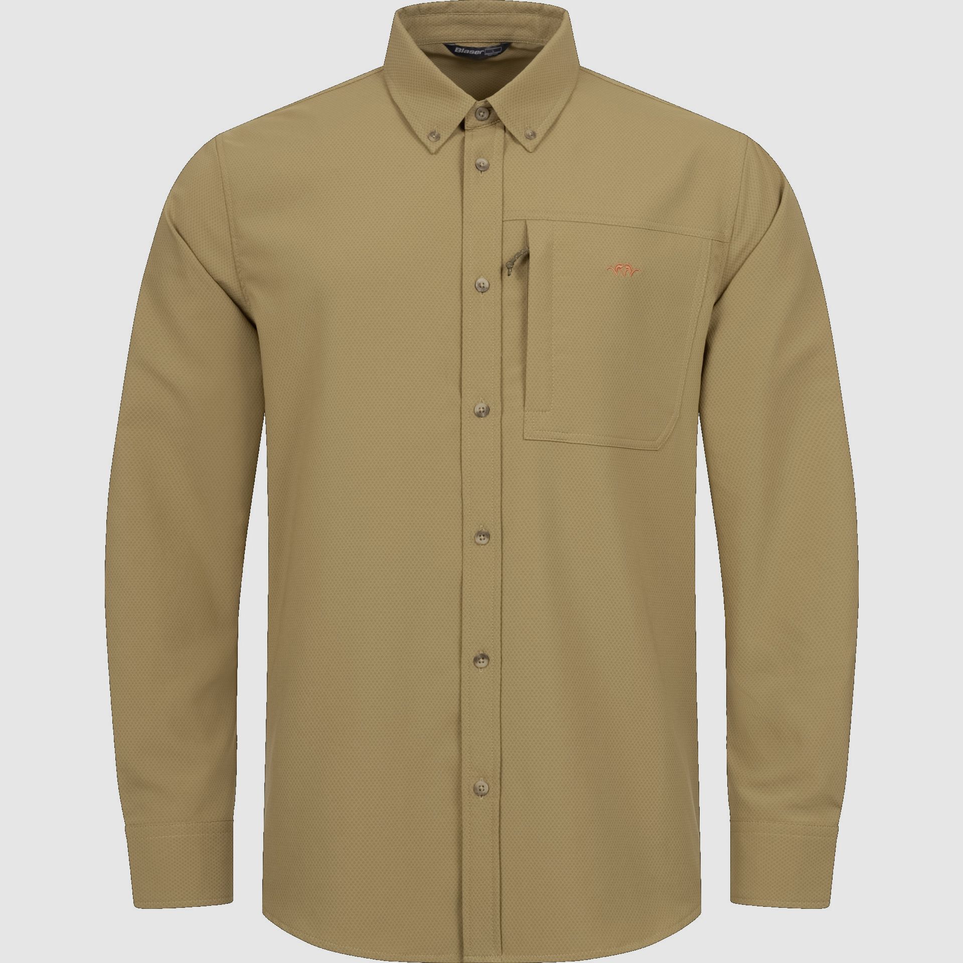 Blaser Airflow-Shirt in Mattgold, Bild 1 von 4