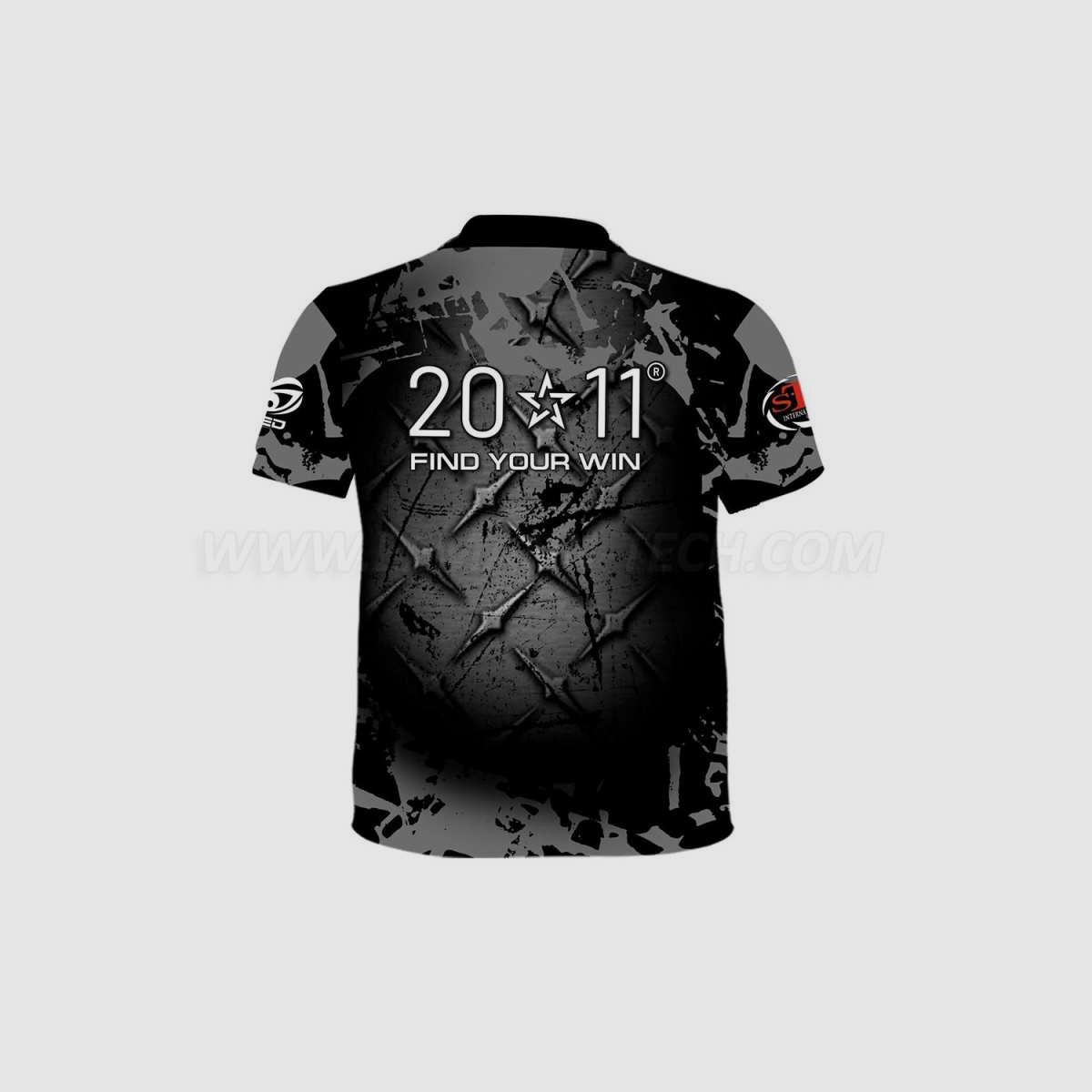 DED STI 2011 Black Edition T-Shirt, Größe: L, Benutzerdefinierter Name: Mit Benutzerdefiniertem Namen, Bild 3 von 3