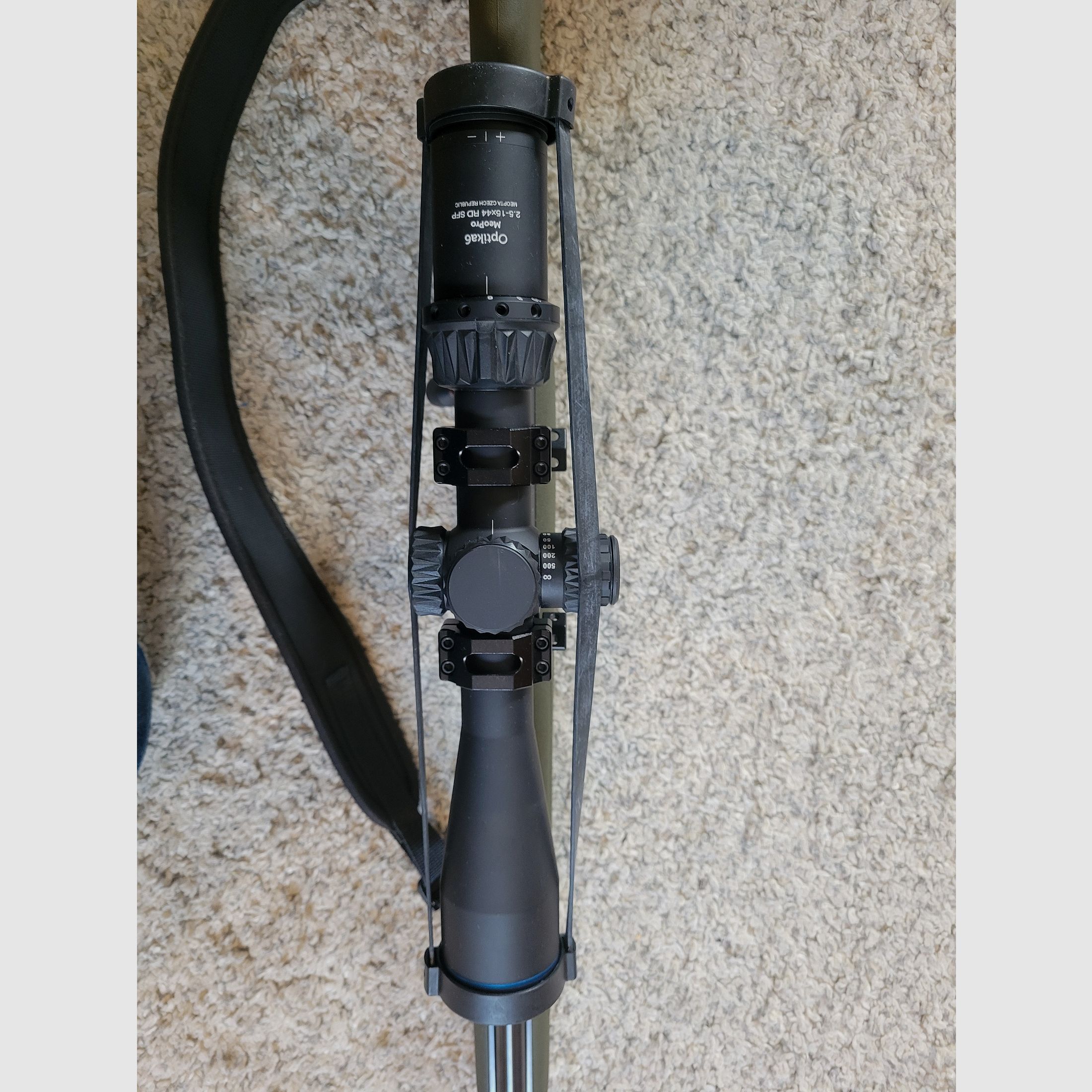 Diana R-22  .22 lr mit Zielfernrohr Meopta Optika 6 2.5-15x44 Rd- SFP