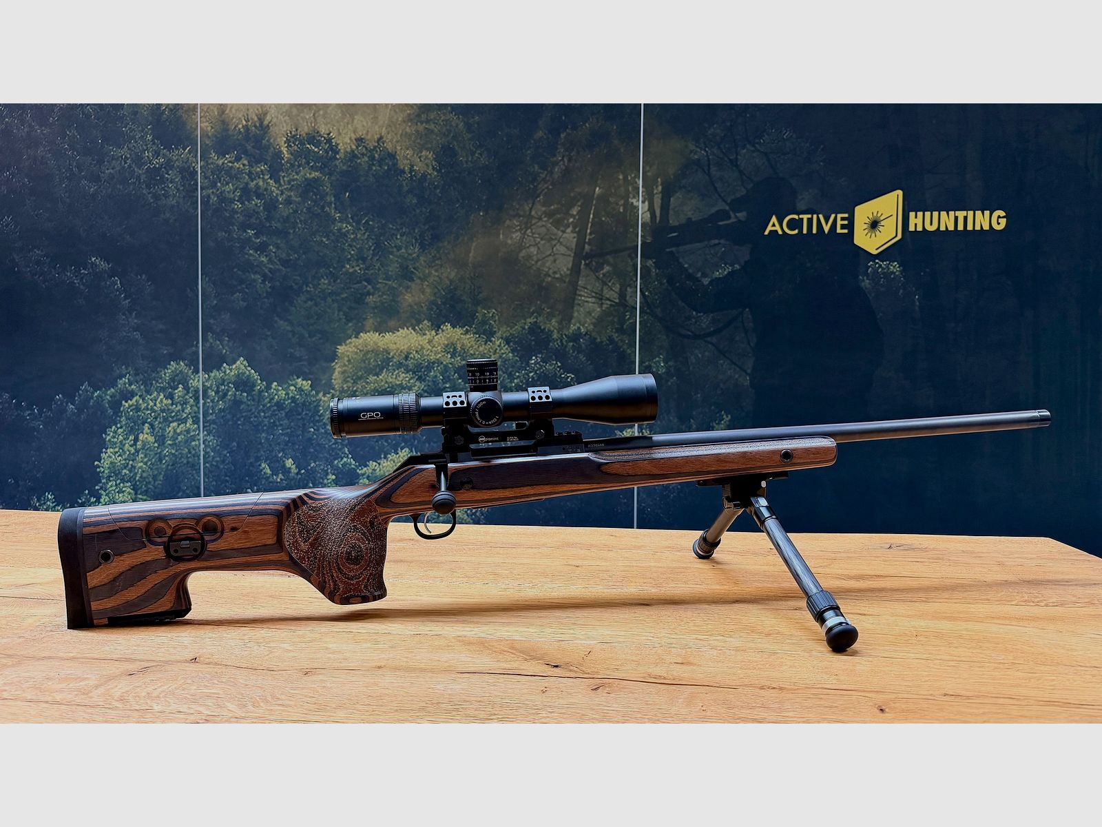 CZ 600+ Range / .308Win / inkl. GPO Spectra 6x 4,5-27x50i & MAK Blockmontage mit Vertikalhebel & Gunwerks Elevate Bipod