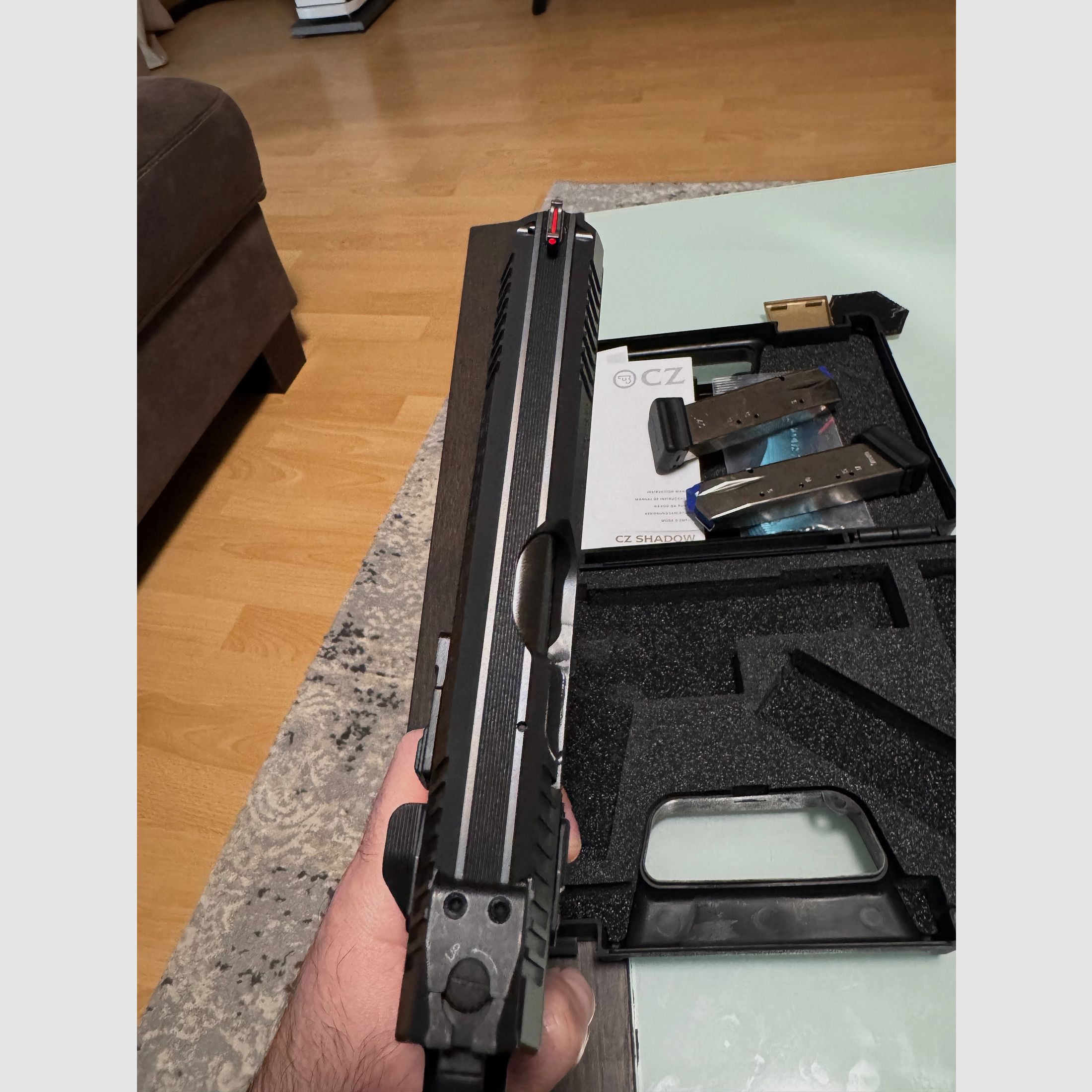 CZ Shadow 2 SA 9mm Luger gepflegt.