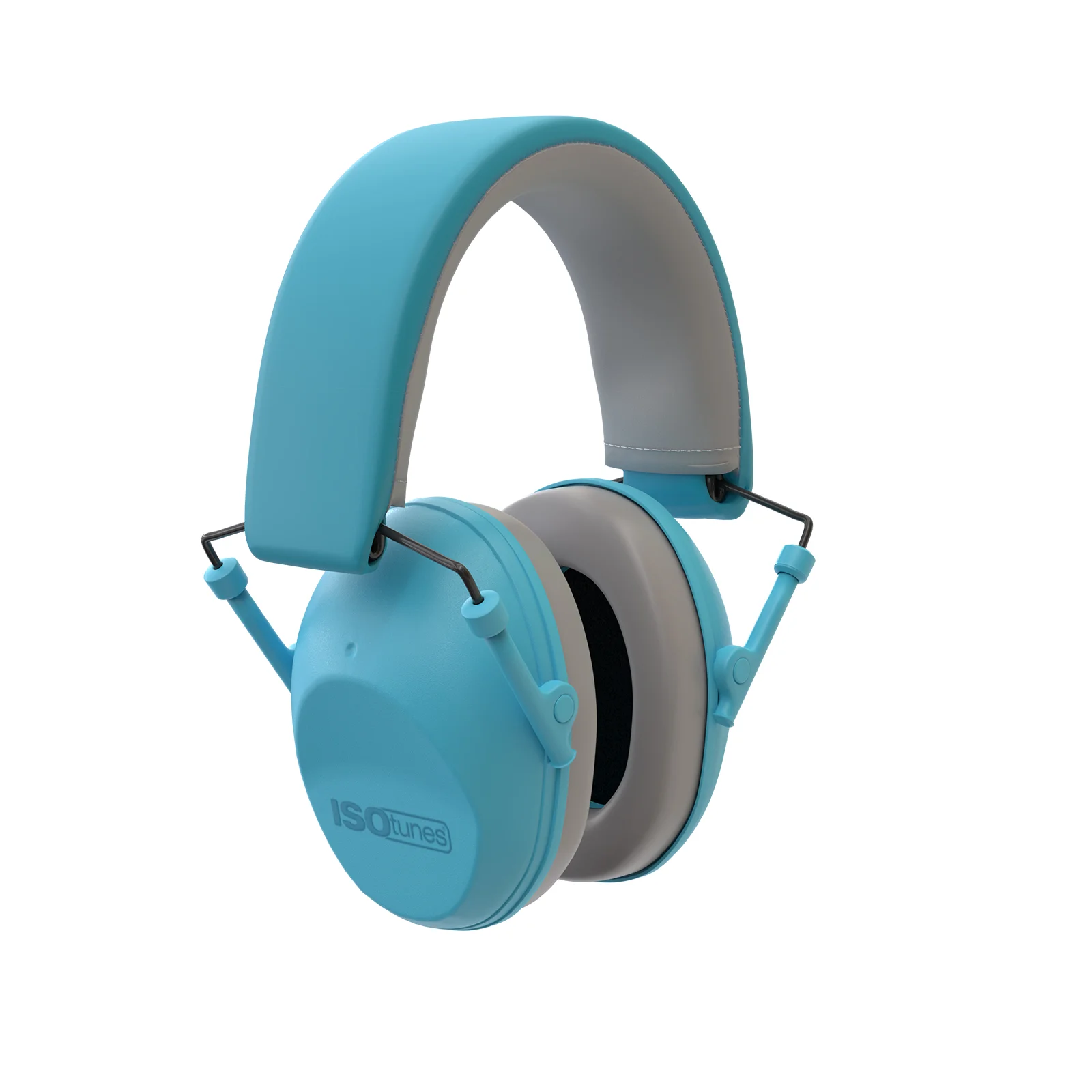 ISOtunes Junior Defender EN 352 Kinder-Kapselgehörschutz Blau SNR 27 dB IT-96-KB, Bild 3 von 14