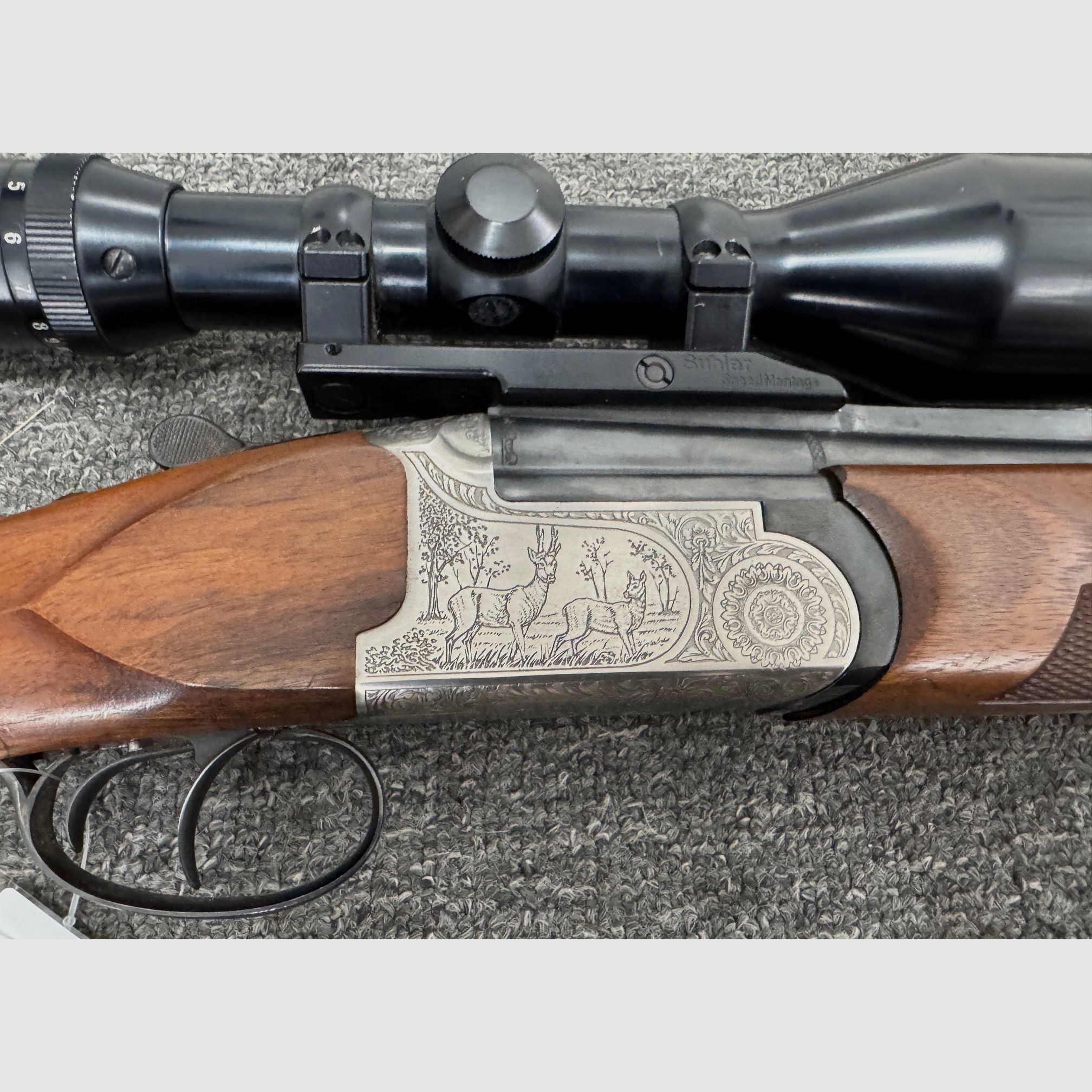Kettner BBF 7x65R + 12/70 mit Tasco  3-12x52 Gebrauchtwaffe