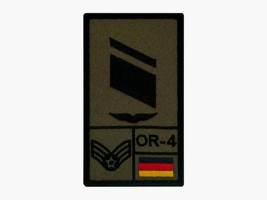 Café Viereck Rank Patch Stabskorporal Luftwaffe