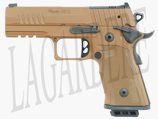 SIG-SAUER P211 GT4 COYOTE 21 SCHUSS (PISTOLE)