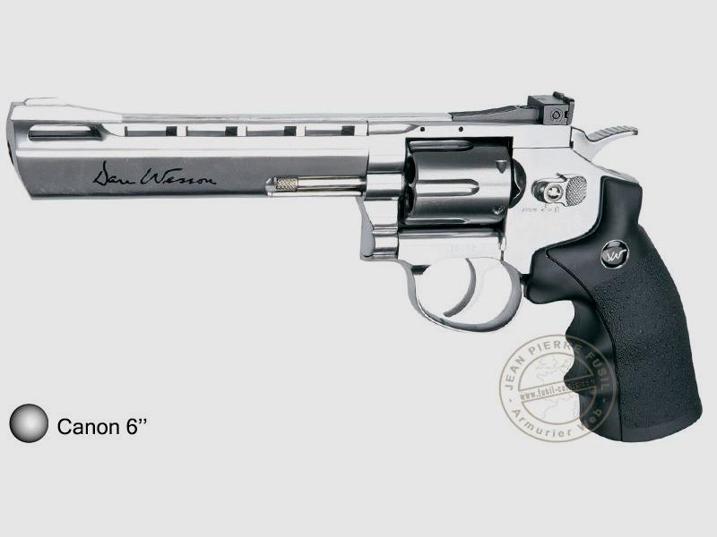 Rewolwer 4,5 mm CO2 ASG Dan Wesson - Niklowany - BB, zdjęcie 2 z 3