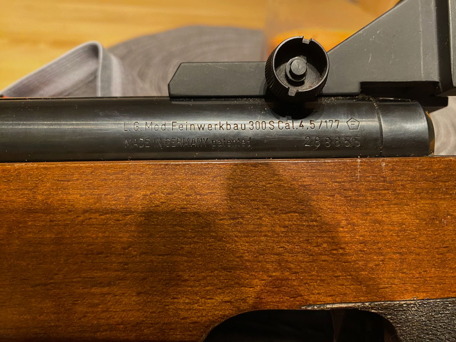 Air rifle Feinwerk 300 S for left-handers, image 1 of 4