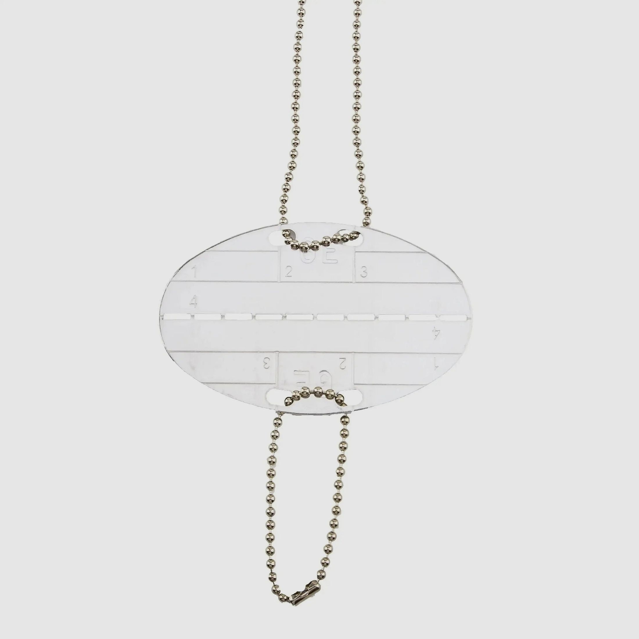 ASMC ASMC BW zestaw identyfikatorów z łańcuchami