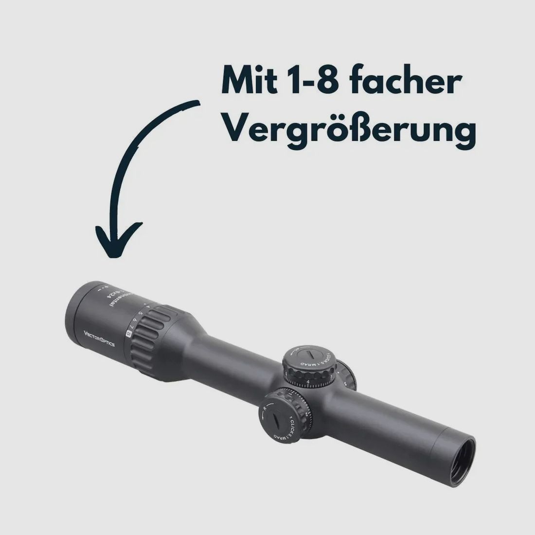 Vector Optics SCOC-T37 Continental x8 1-8x24 ED Tactical