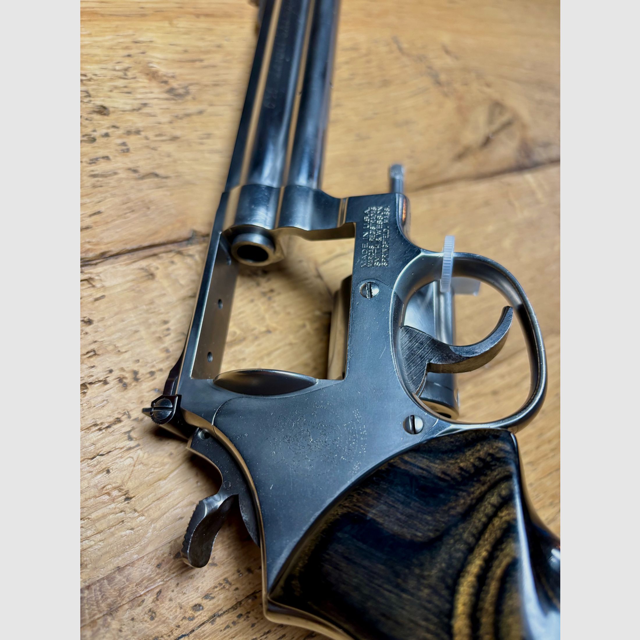 Smith & Wesson Revolver 686 Target Champion  /  Inclusief sportgrippanelen en verbeterde trekker