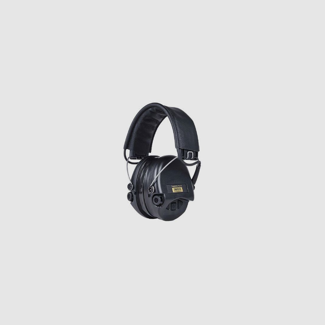 Sordin Pro-X Leather Hearing Protection with LED Black, image 2 of 2