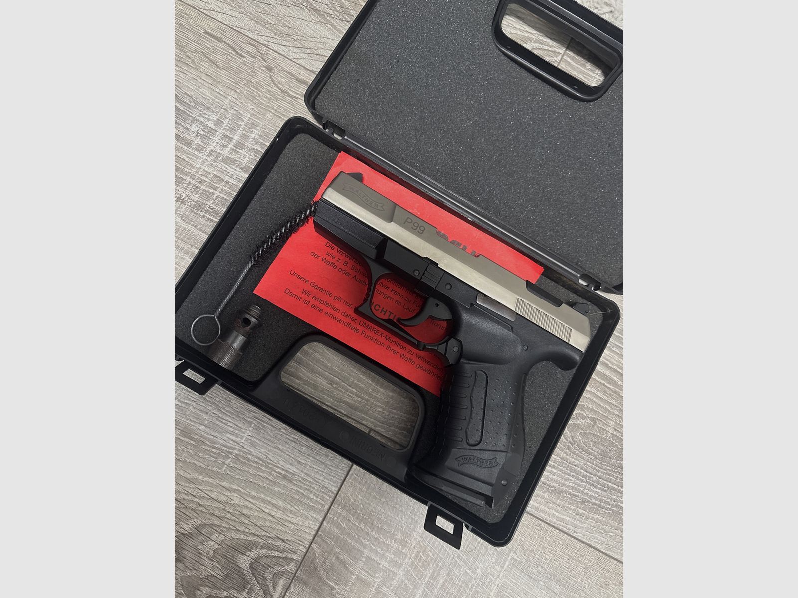 Walther p99 9mm blank gun, afbeelding 4 van 4