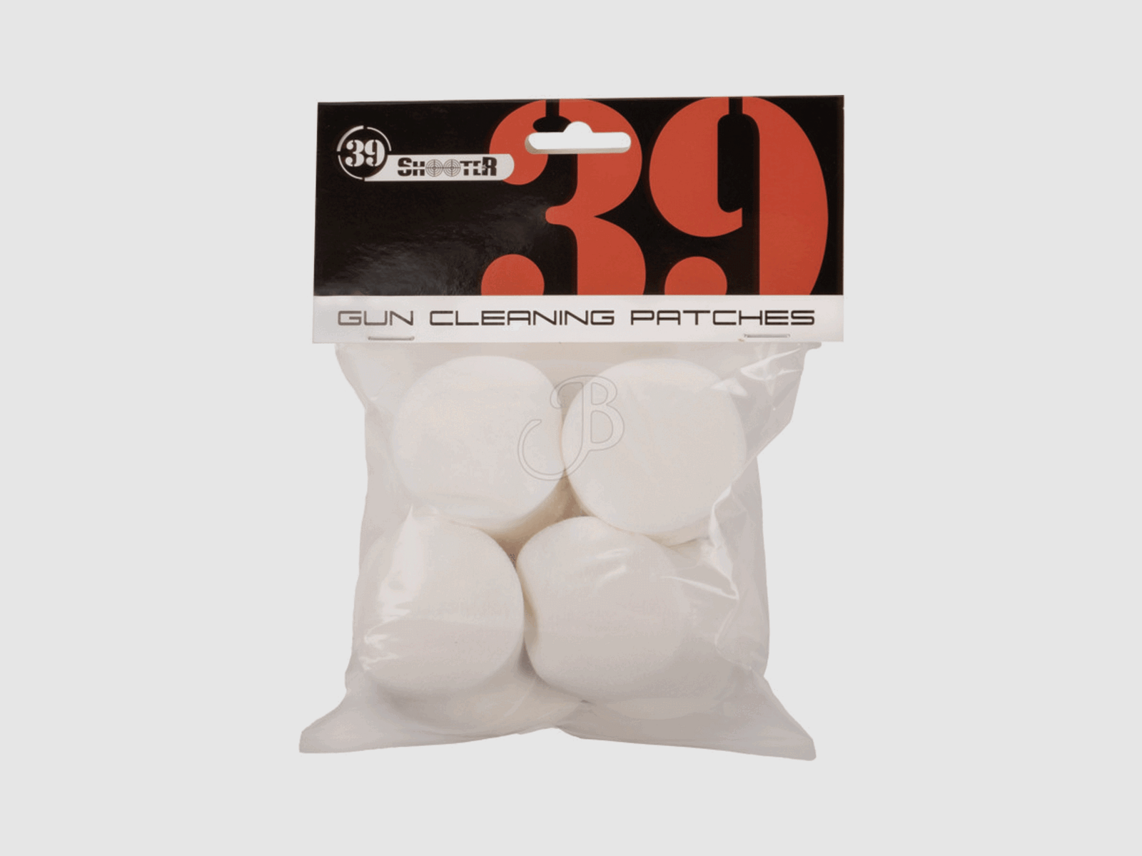 39 SHOOTER – GUN CLEANING PATCHES 2″ (500 pcs)