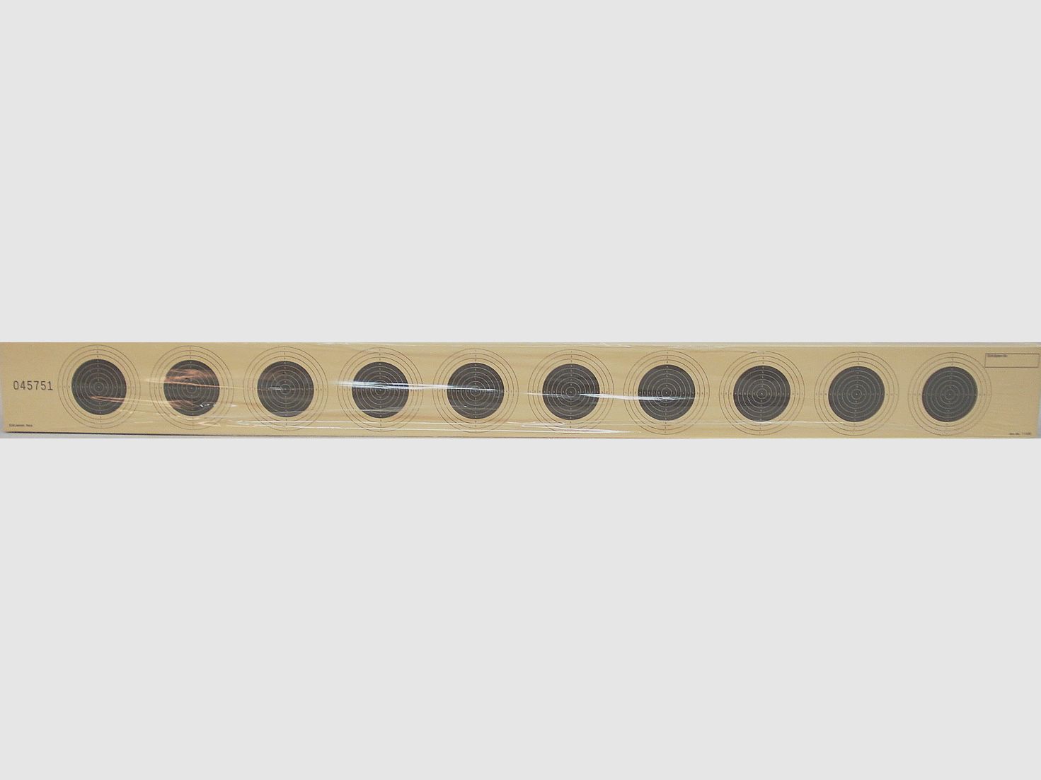 LG-Scheibenstreifen 10er /a250 - 56x5,2cm nummeriert