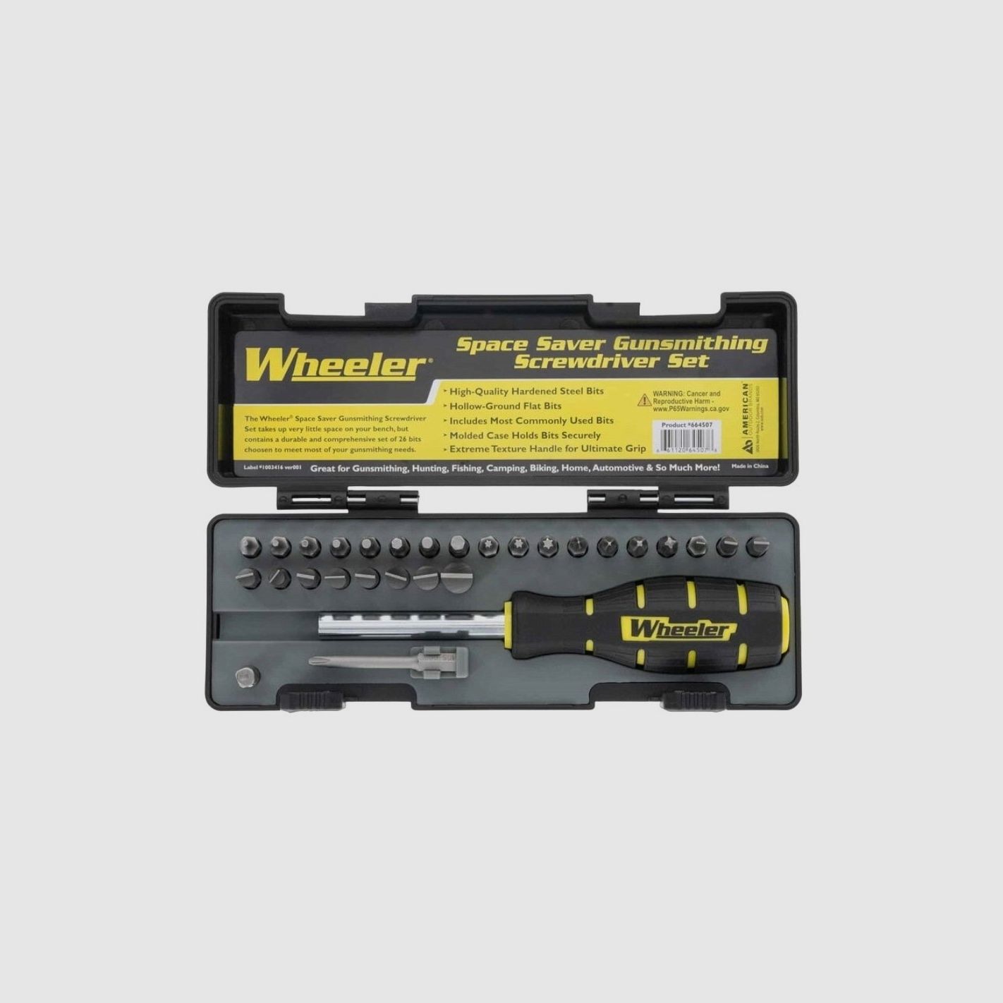 WHEELER SET PROFESSIONELLES WAFFENMECHANIKER 30 TEILE "SPACE-SAVER", Bild 1 von 3