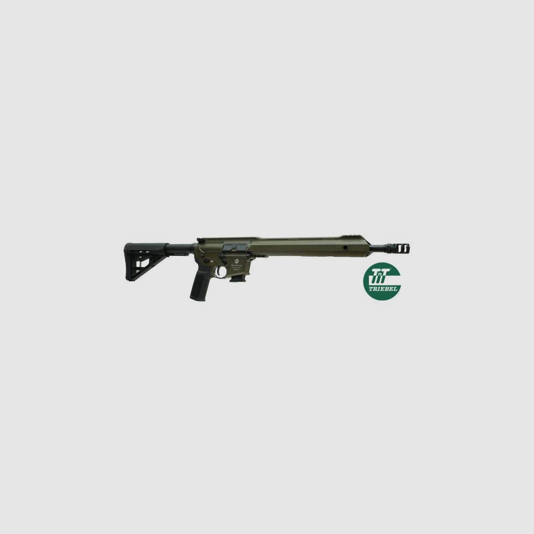 SCHMEISSER semi-automatic rifle Mod. AR15-9 Sport -14.5' ODgre 9mmLuger (BKA decision)